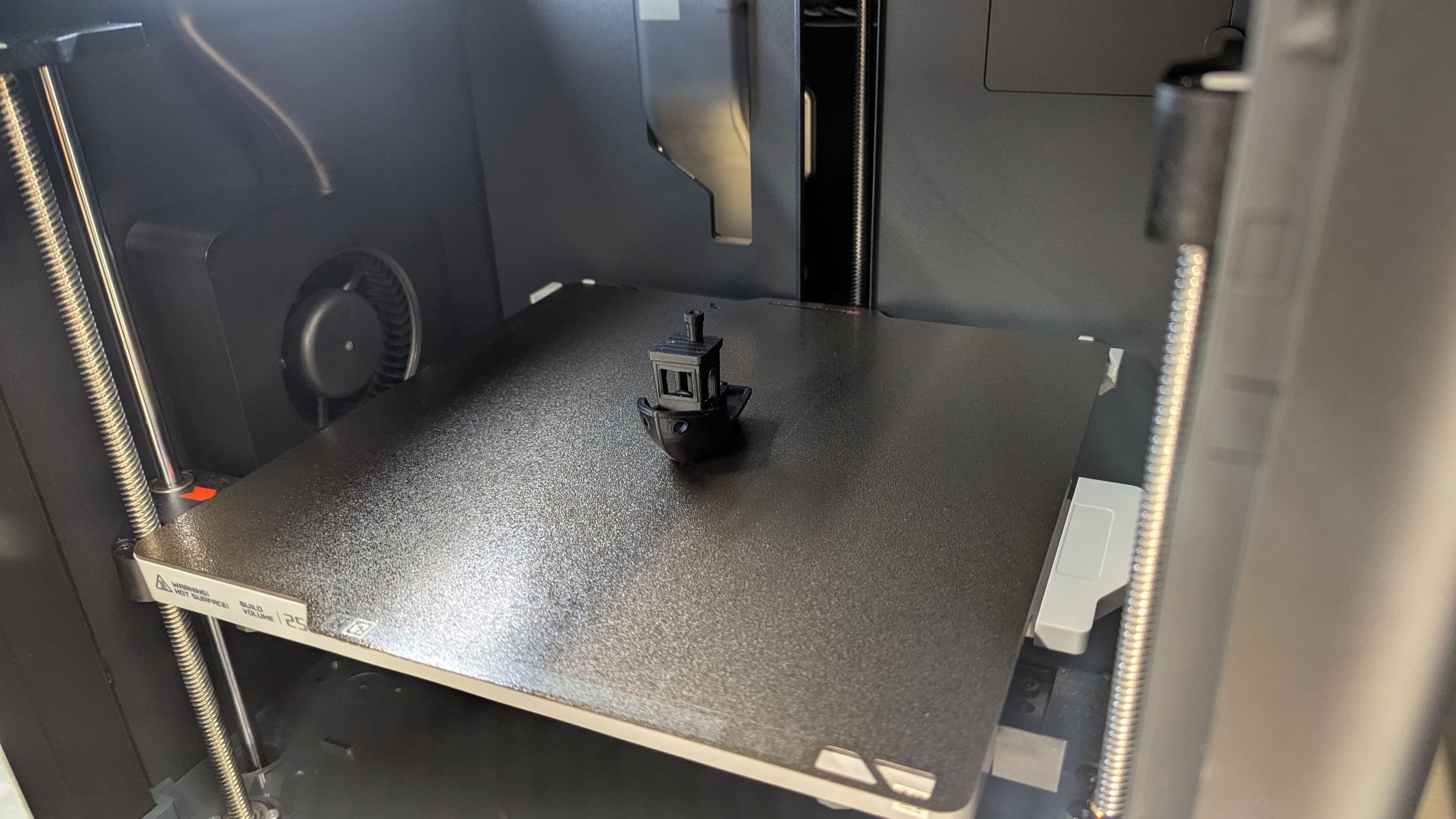 récupération du Benchy imprimé